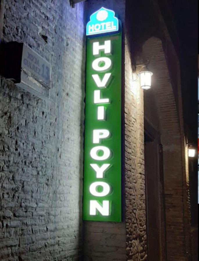Hovli Poyon Hotel Bukhara Eksteriør billede